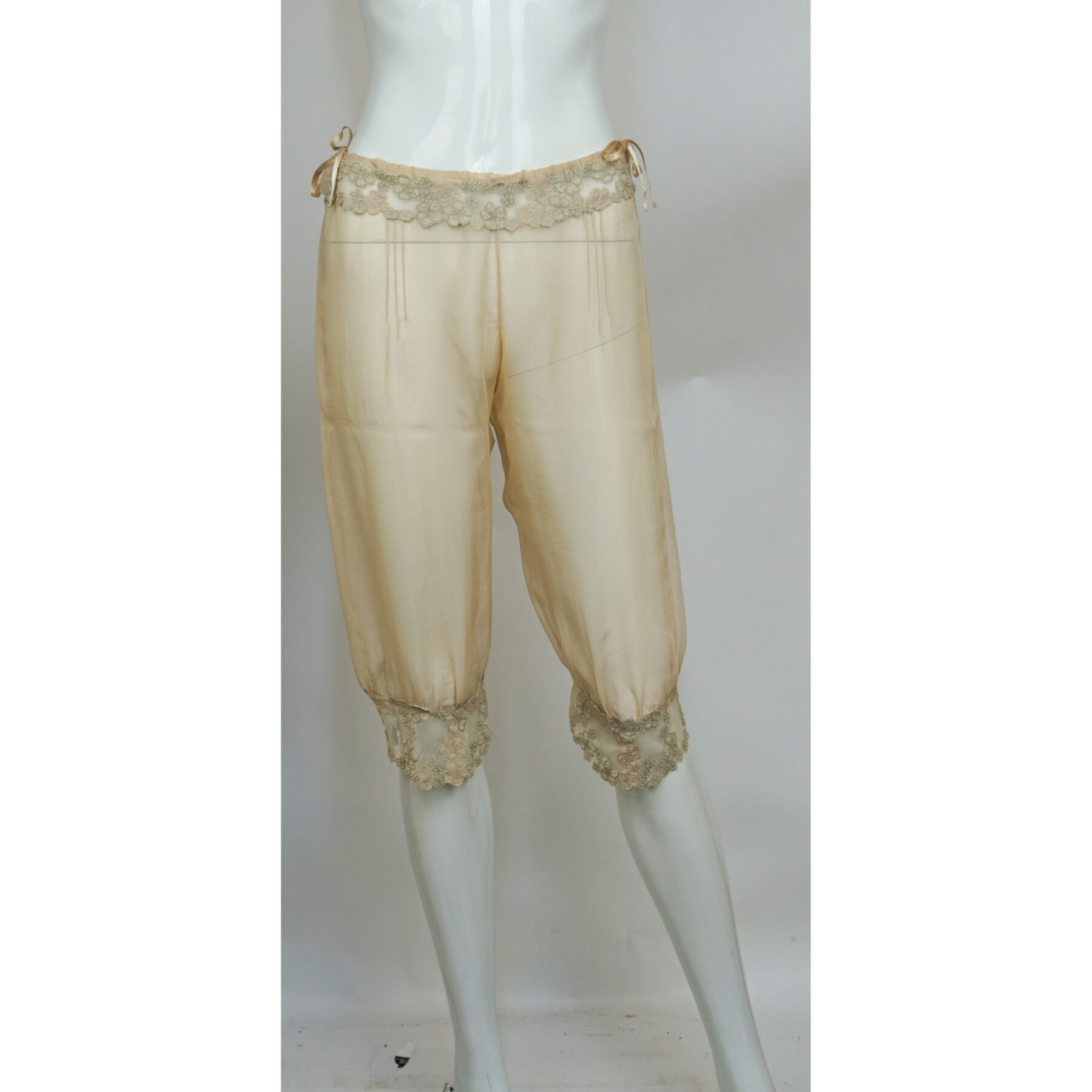 Cropped Chiffon Jodhpurs