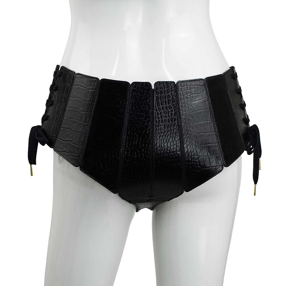 Crocodile Bra & Hotpants Set - Image 8