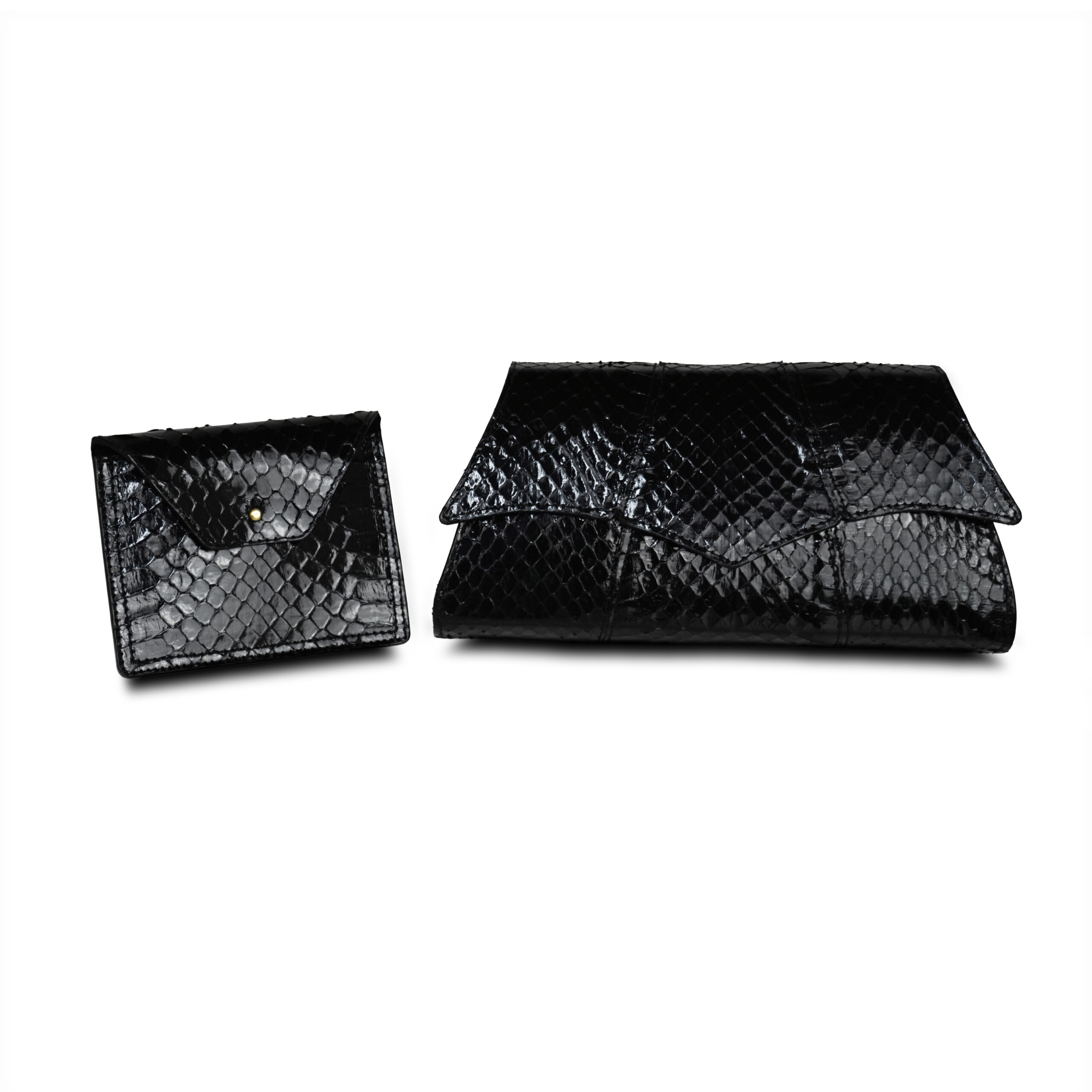 Classic Snakeskin Clutch - Image 3