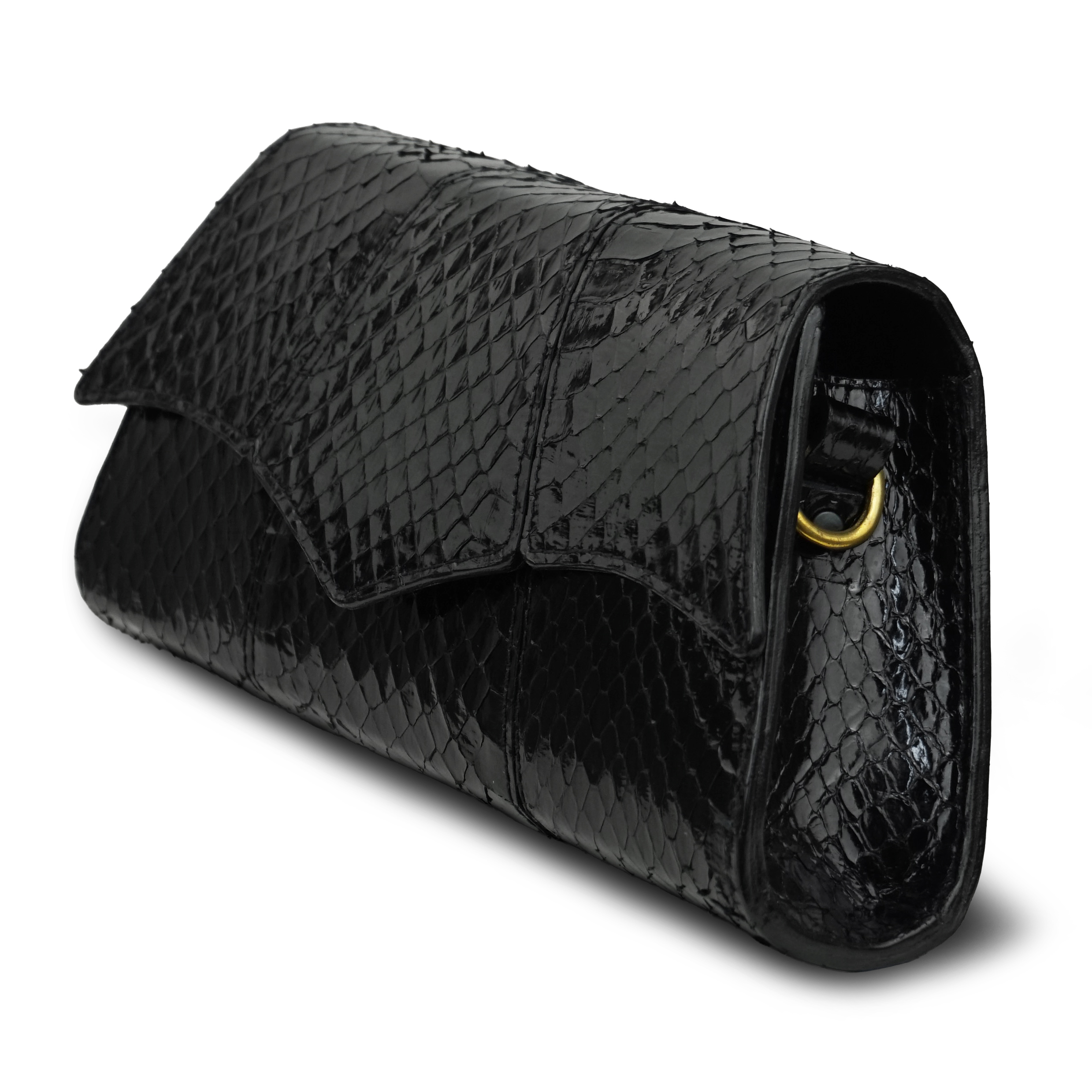Classic Snakeskin Clutch - Image 7
