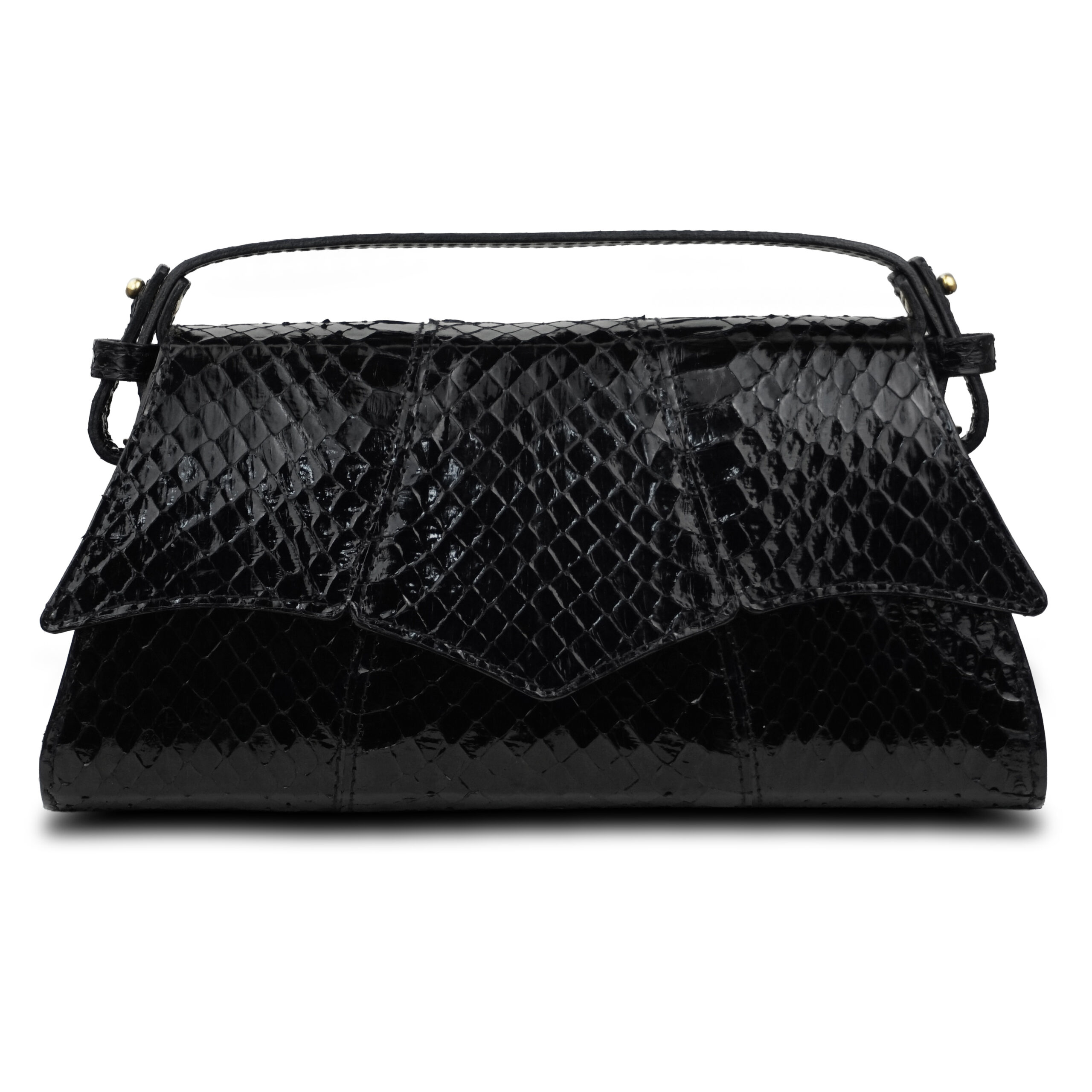Classic Snakeskin Clutch - Image 5