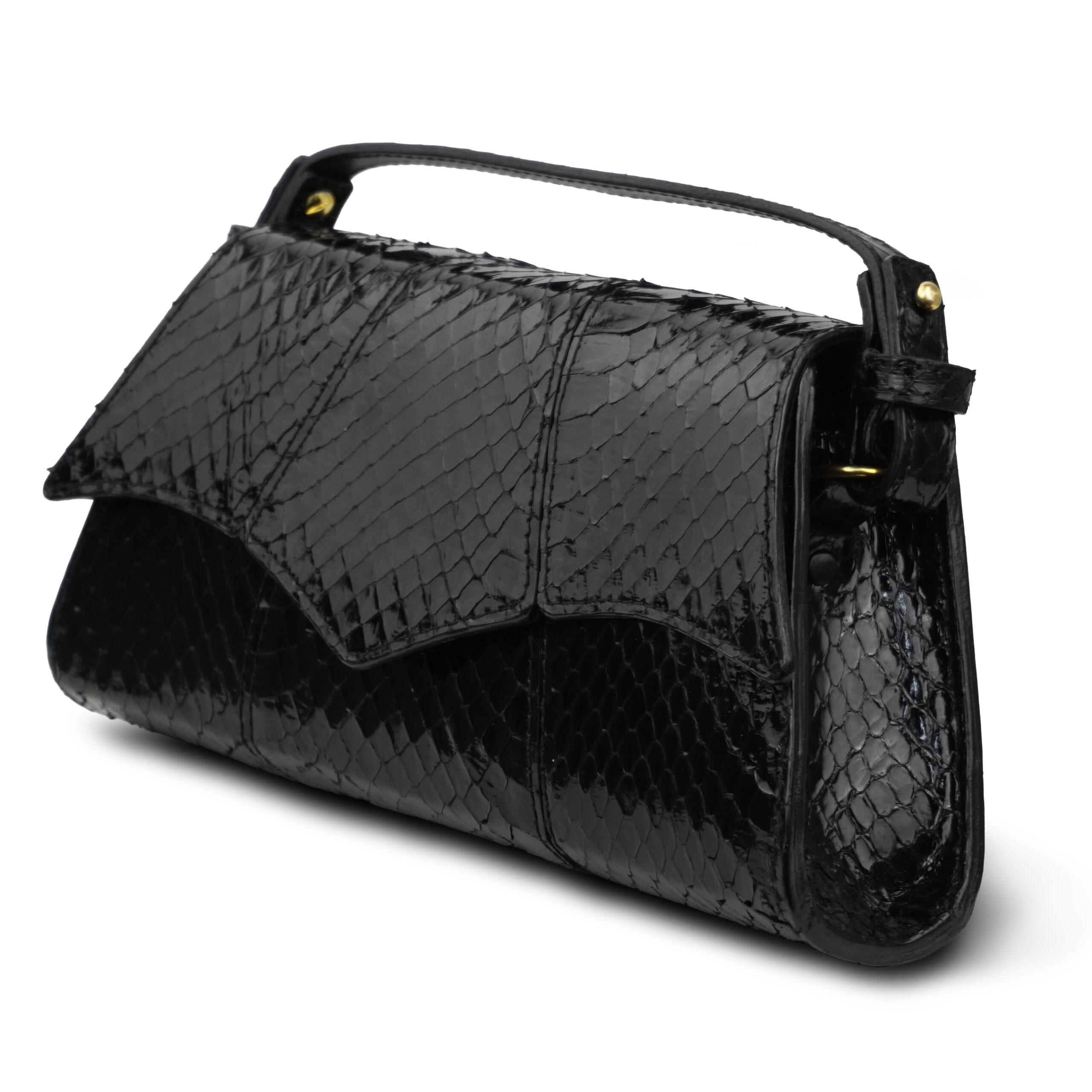 Classic Snakeskin Clutch - Image 11