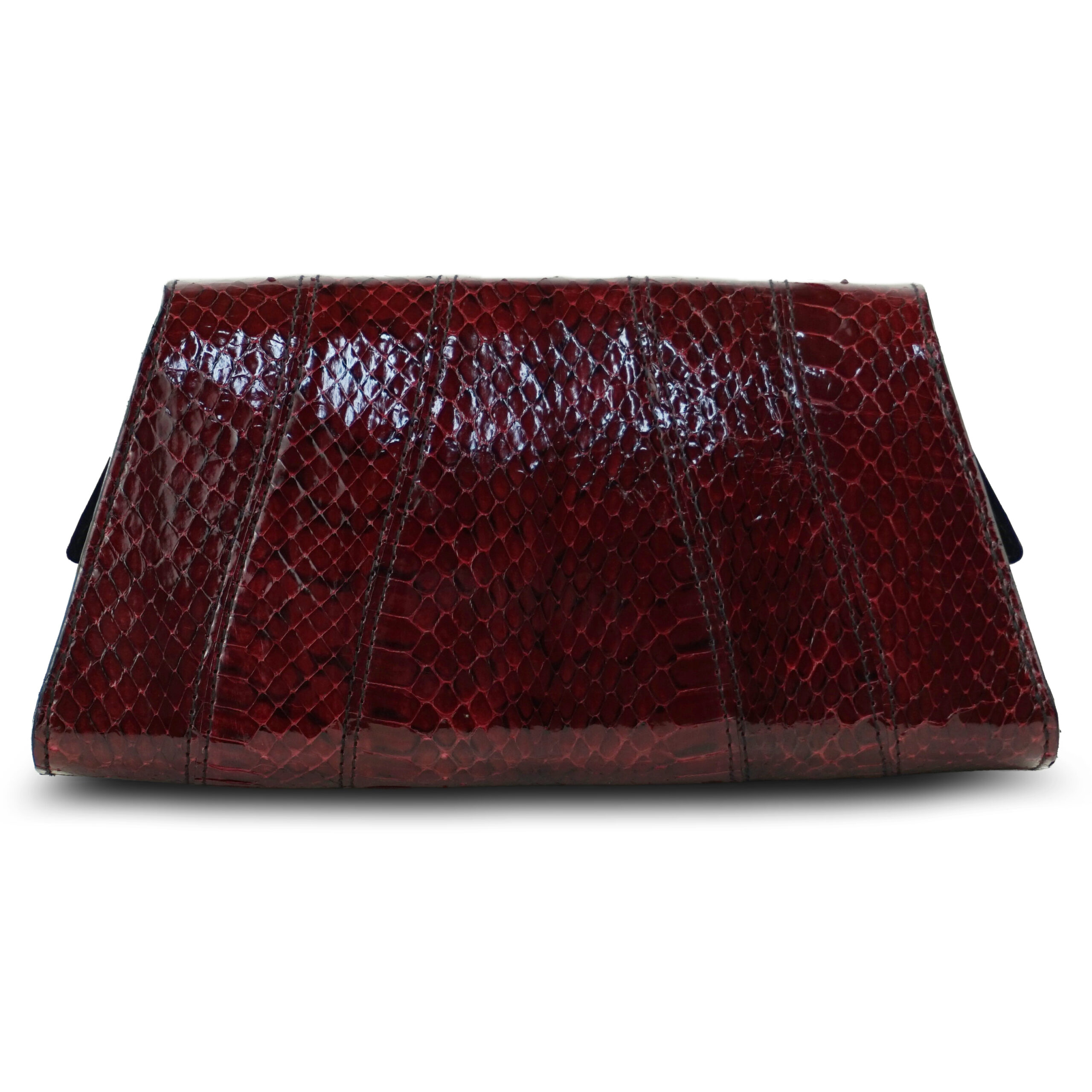 Classic Snakeskin Clutch - Image 10