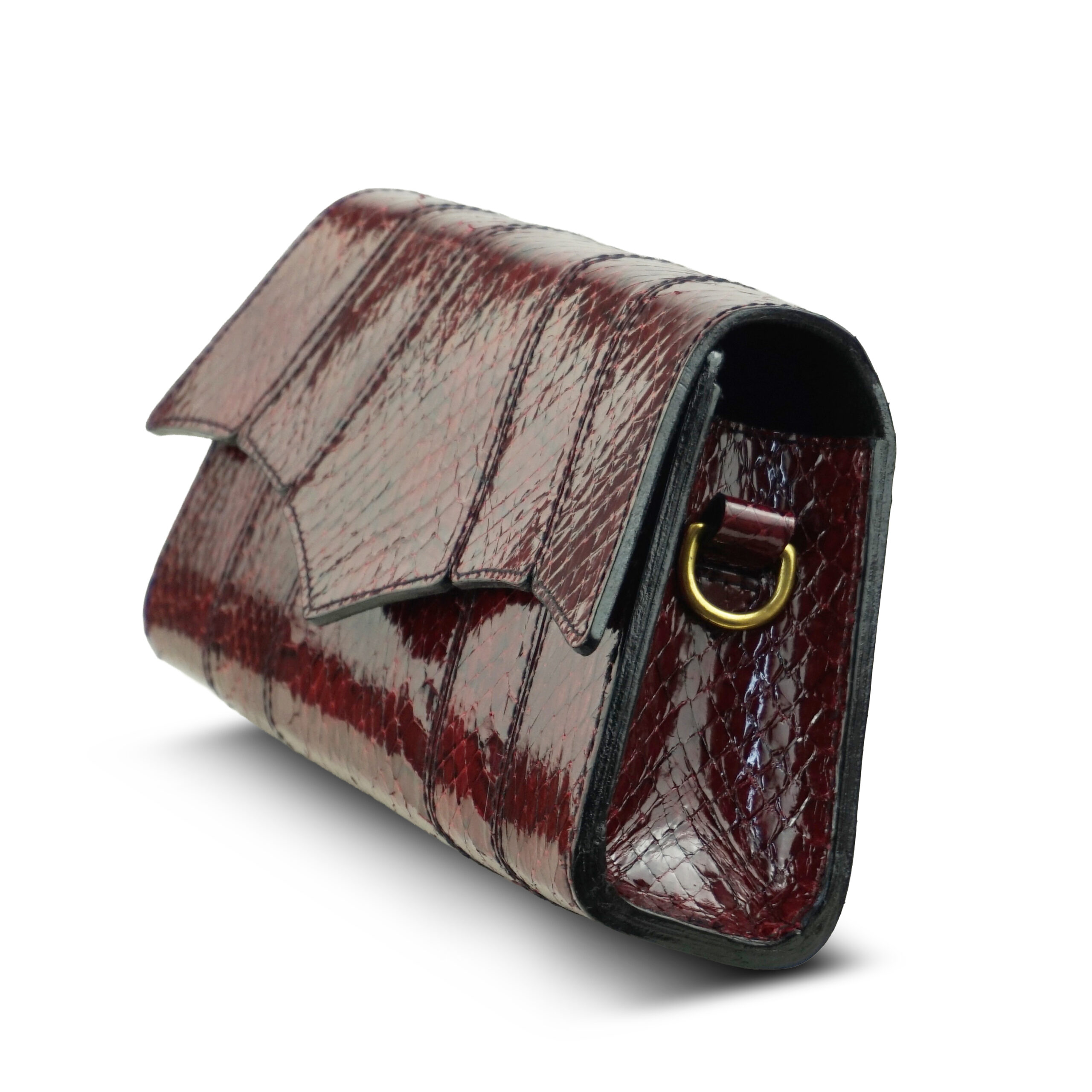 Classic Snakeskin Clutch - Image 5