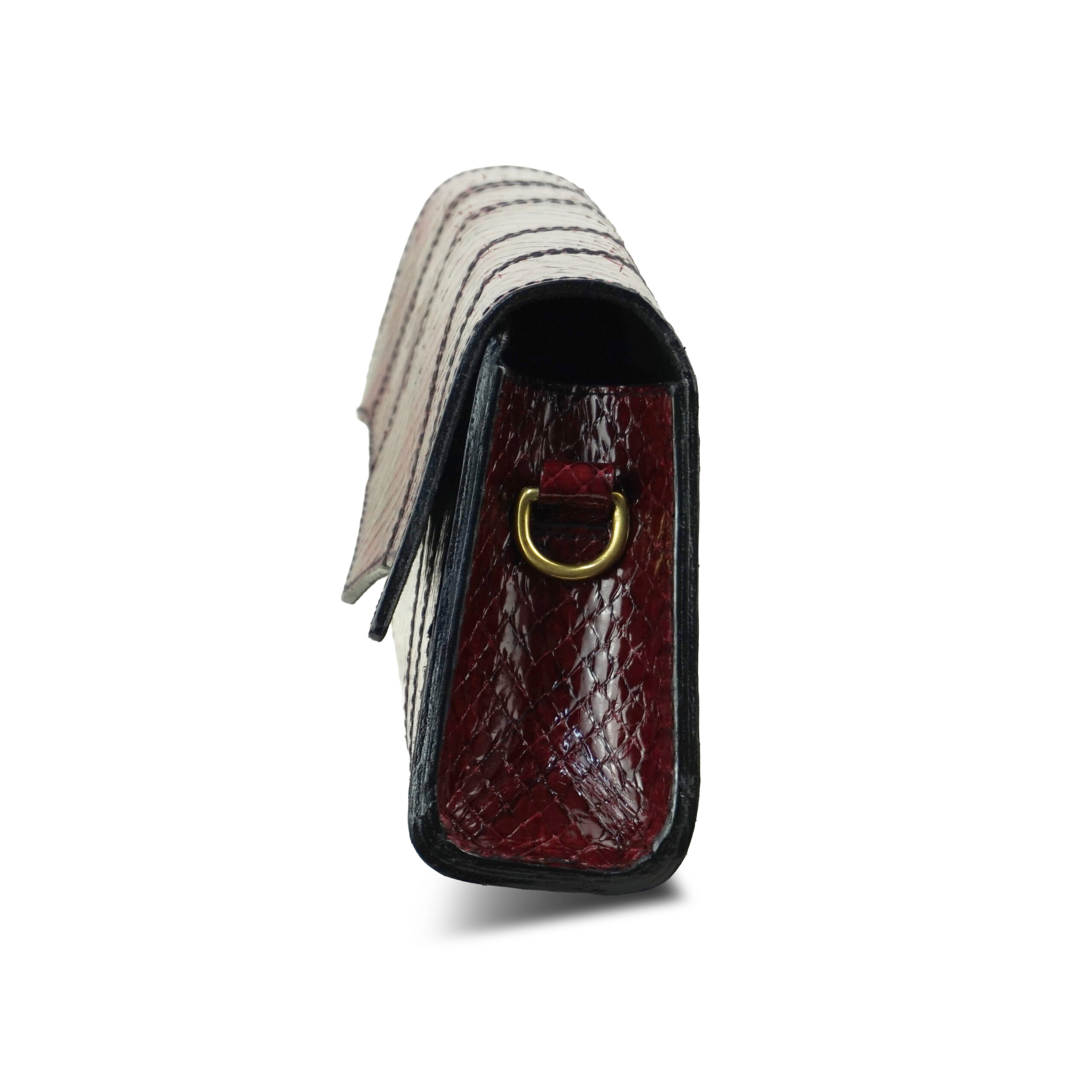 Classic Snakeskin Clutch - Image 6