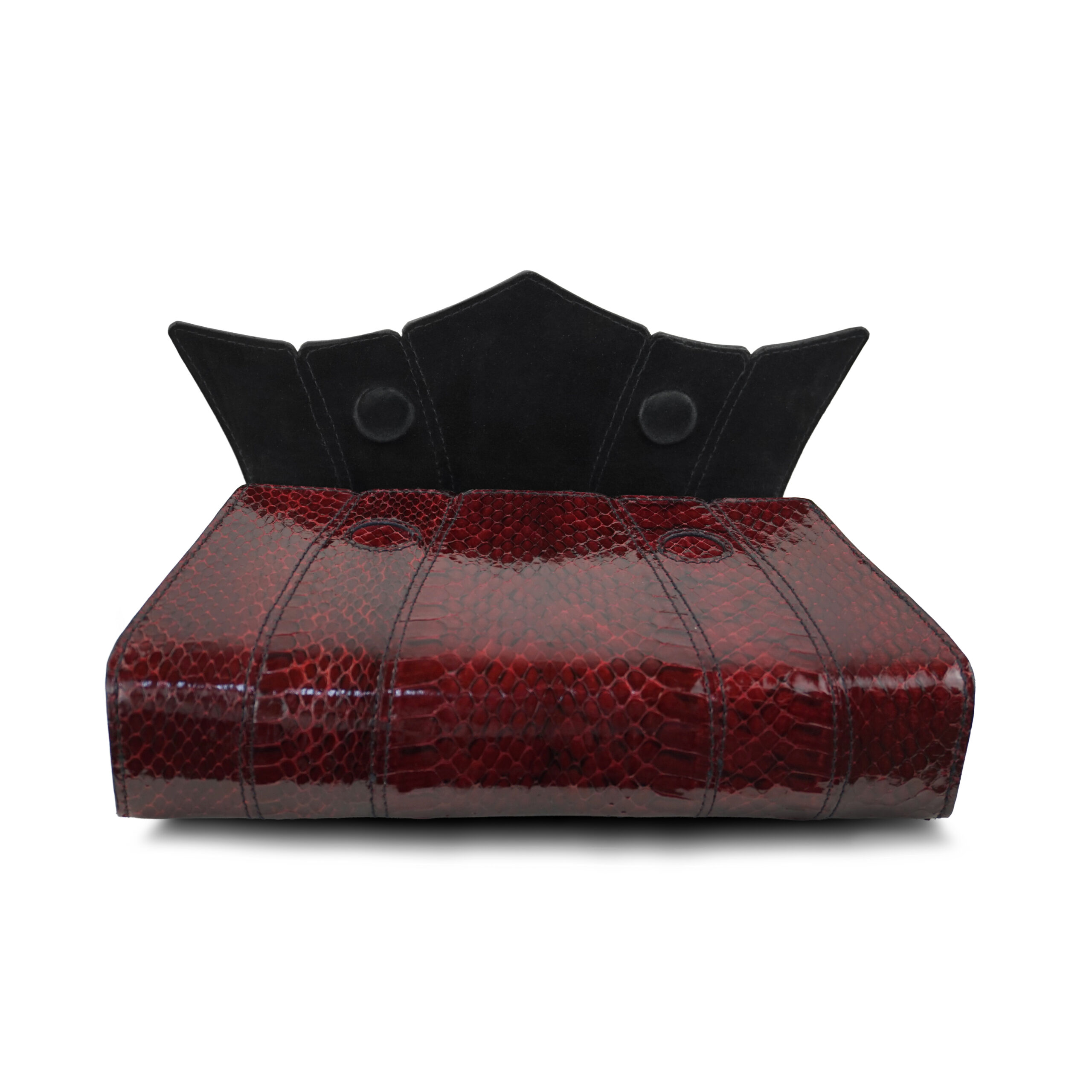 Classic Snakeskin Clutch - Image 9