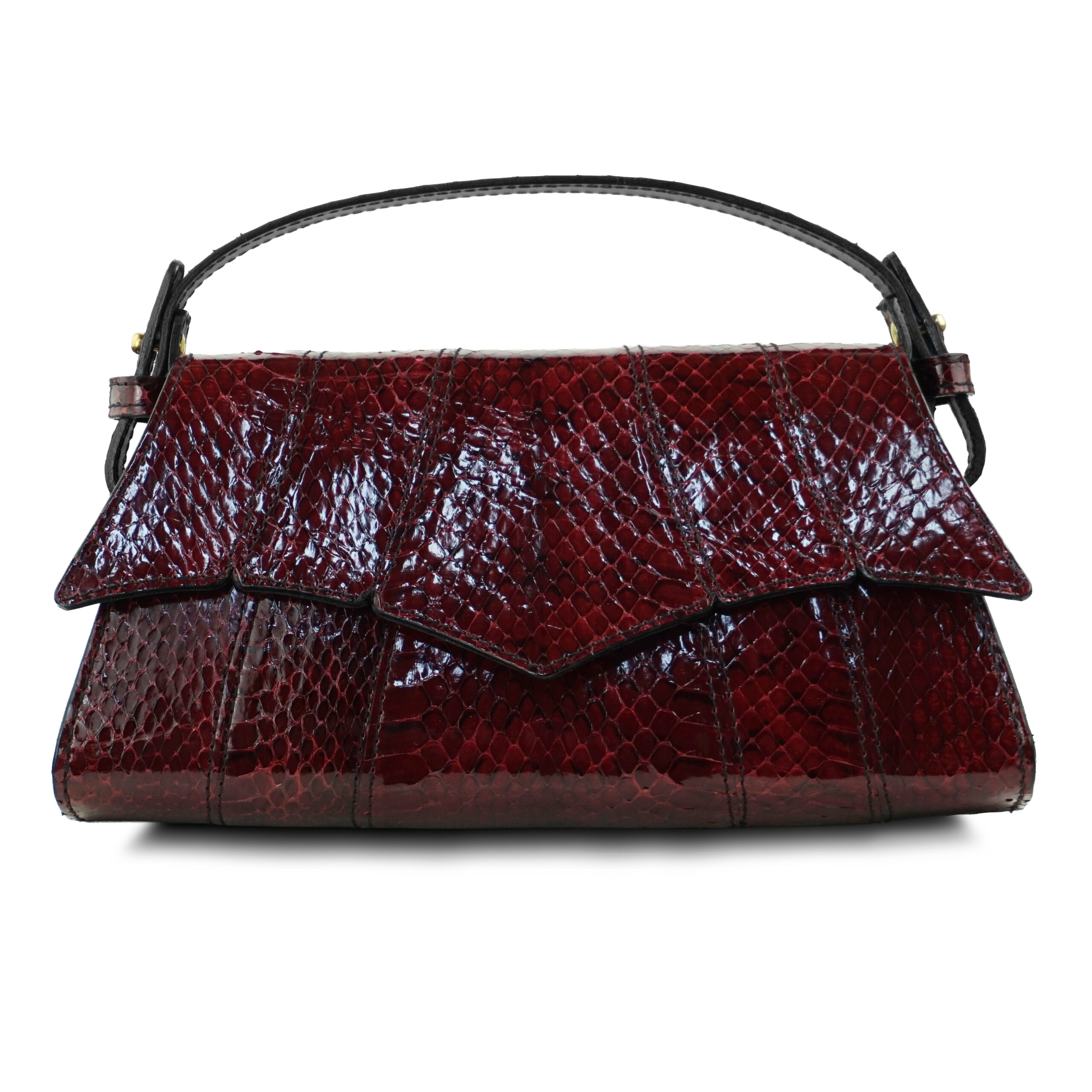 Classic Snakeskin Clutch - Image 7