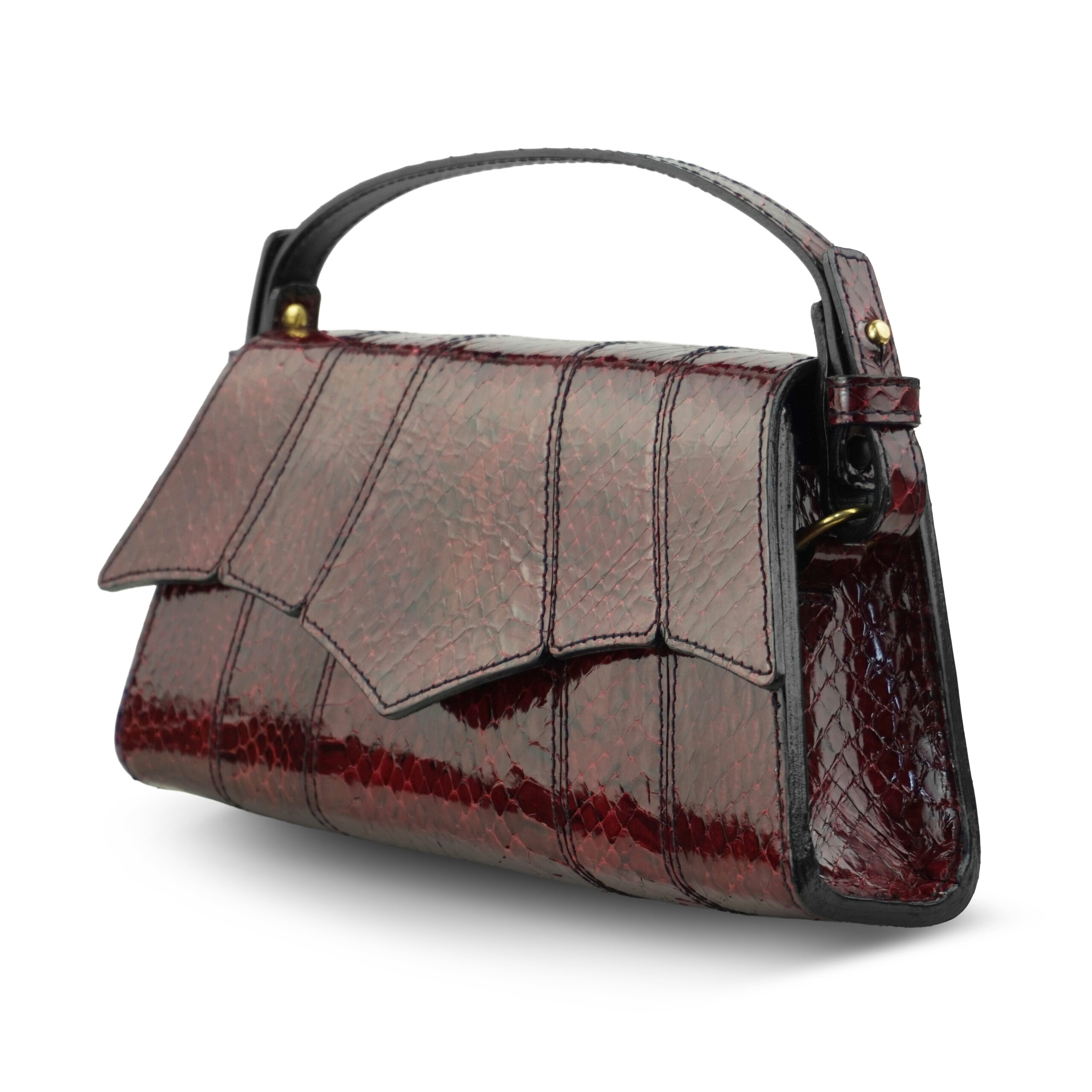 Classic Snakeskin Clutch - Image 2