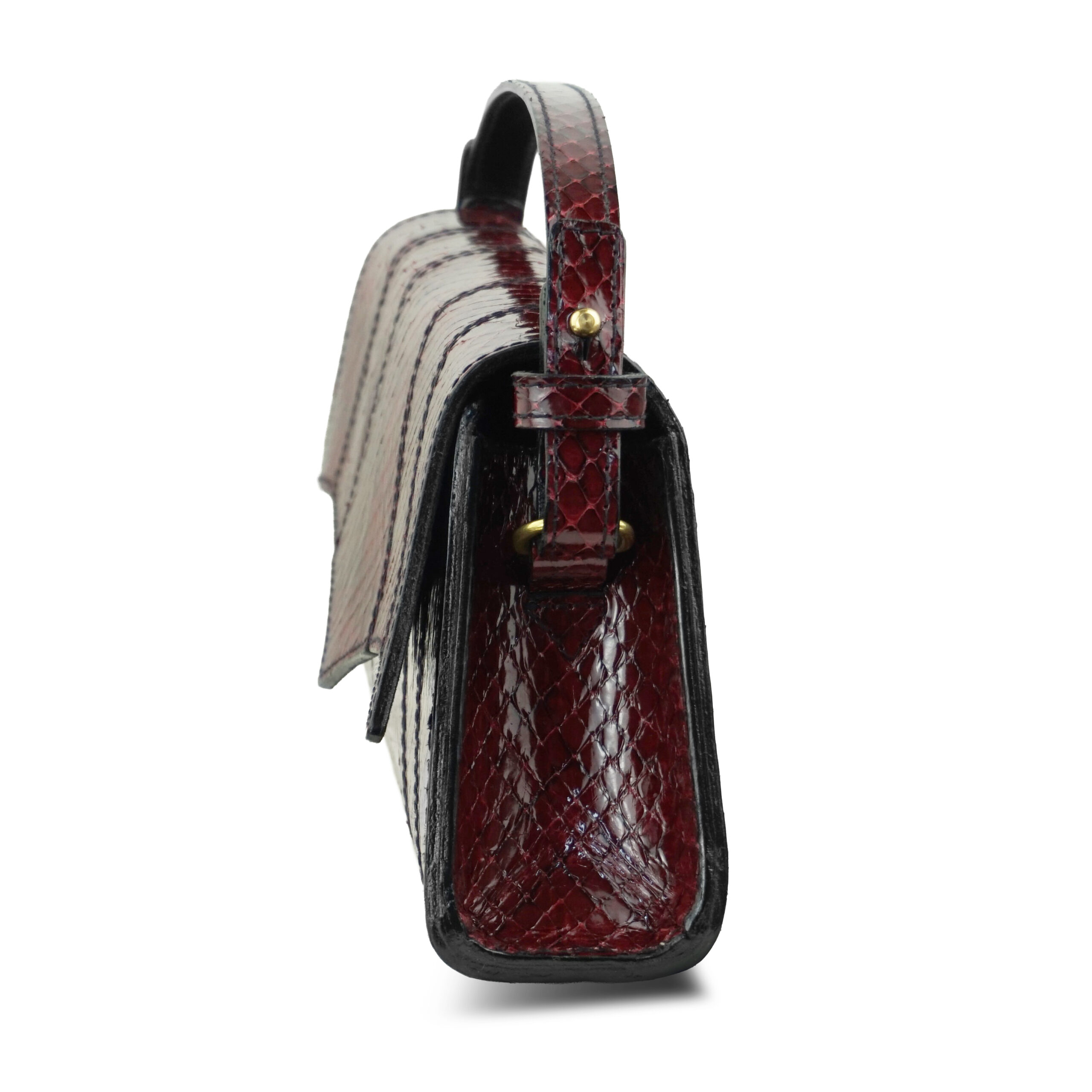 Classic Snakeskin Clutch - Image 8