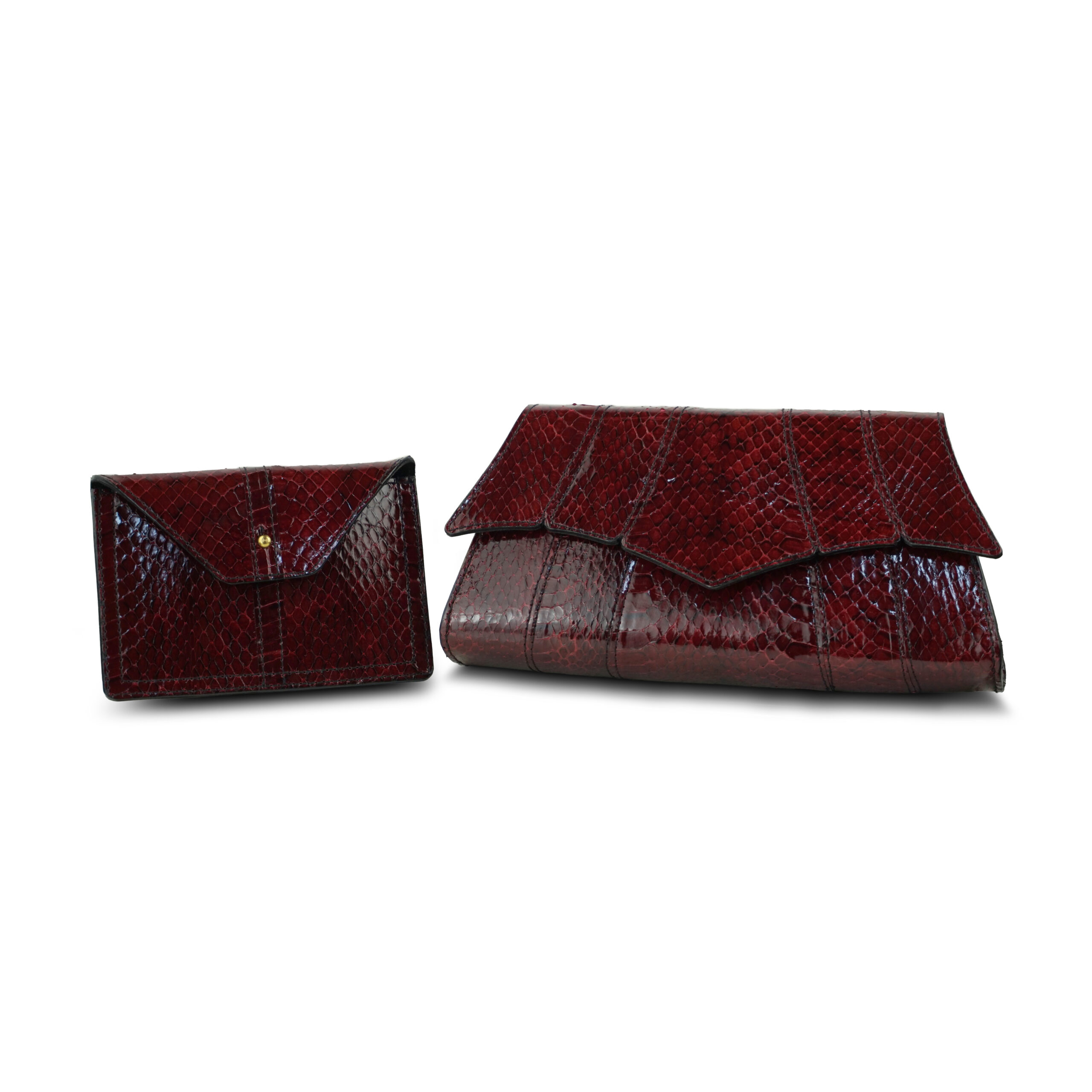 Classic Snakeskin Clutch - Image 3