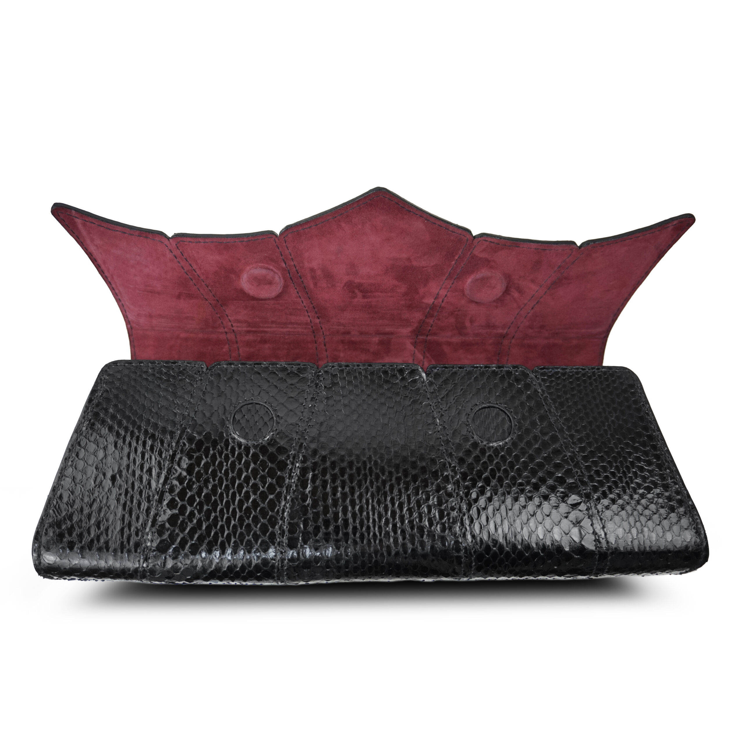 Long Snakeskin Clutch - Image 7